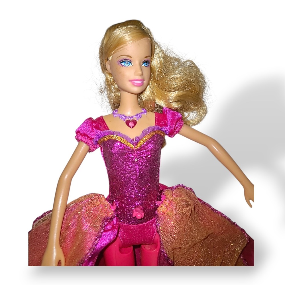 2008 Barbie Diamond Castle Princess Liana Singing Doll Lights Sound Works M0785 - Picture 4 of 7